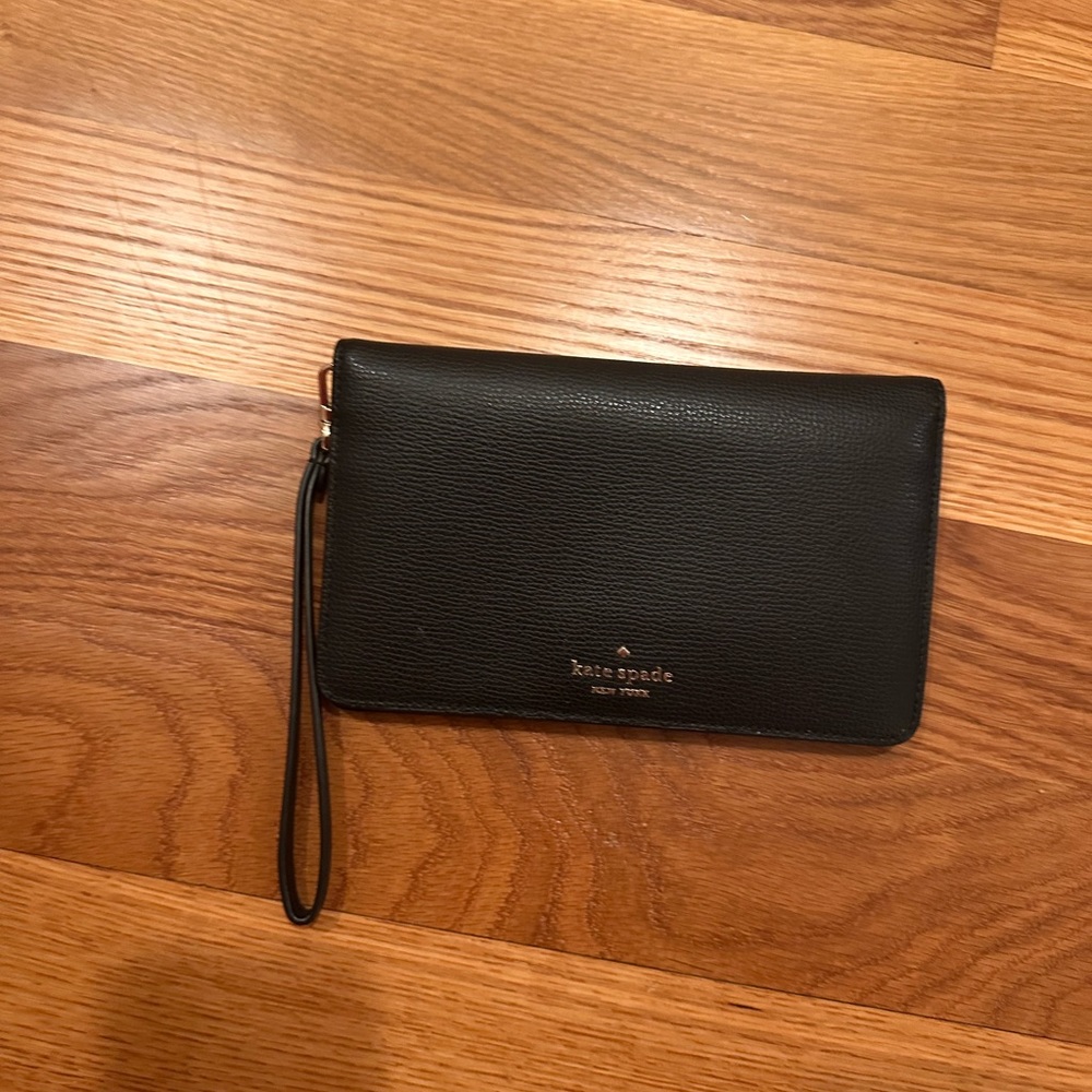 Kate Spade Black Wristlet